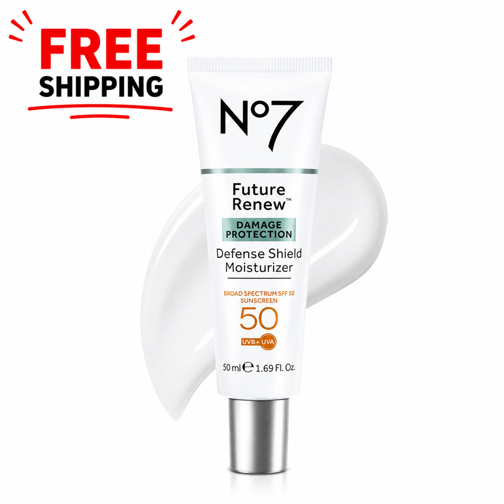 No7 Future Renew Defense Shield SPF 50 Lightweight Moisturizer 50ml